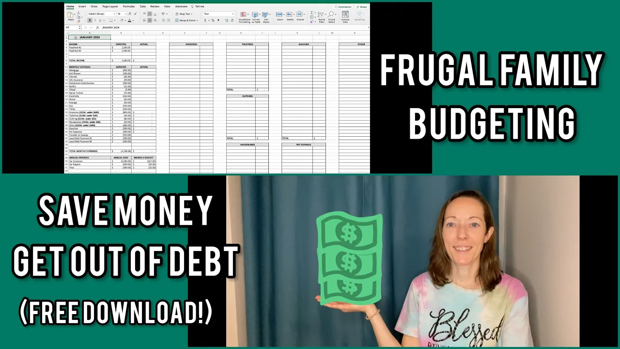 Frugal Family Budgeting (Free Download Included)